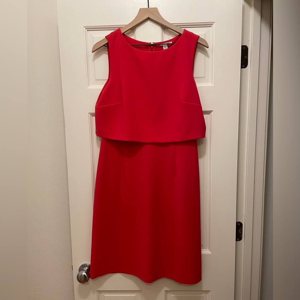 Little Red Dress - Halogen Size 10